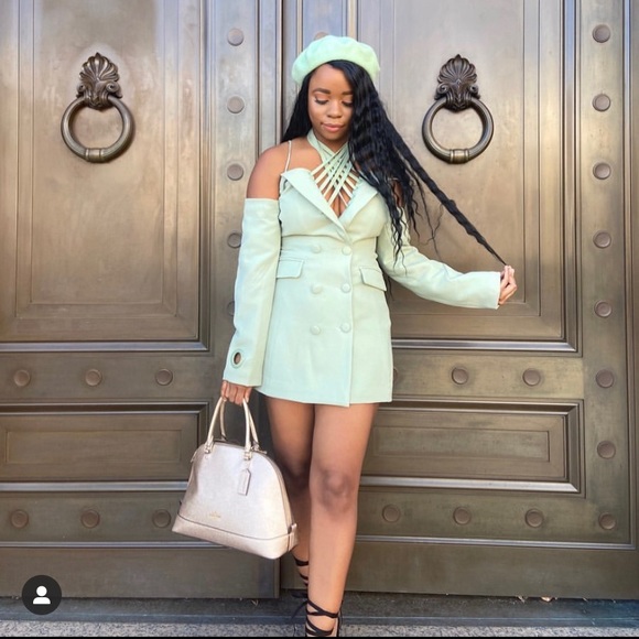 BBX BRAND SAGE BLAZER DRESS - Picture 2 of 2